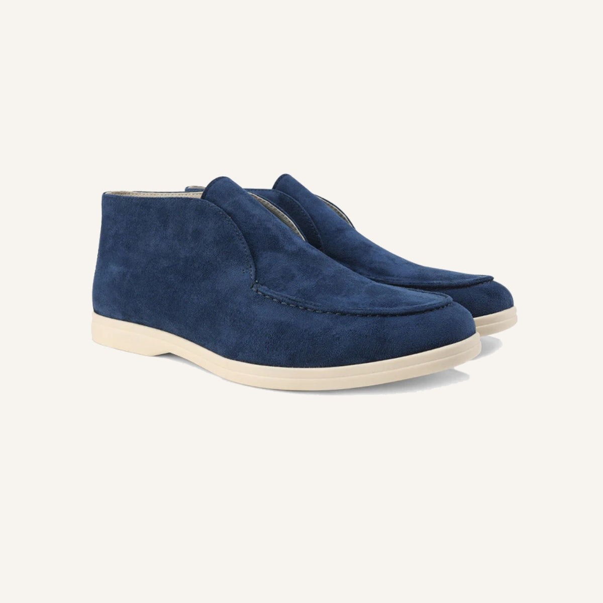 Mocassim Masculino de Camurça Cano Alto Tuccili