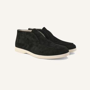 Mocassim Masculino de Camurça Cano Alto Tuccili