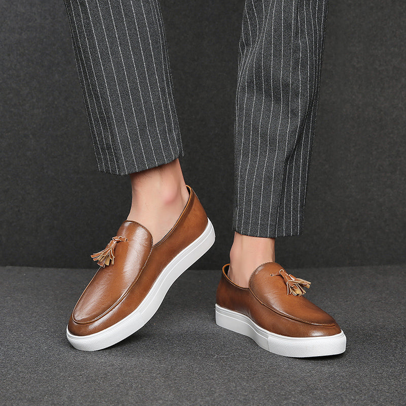 Mocassim de Couro Masculino Masson