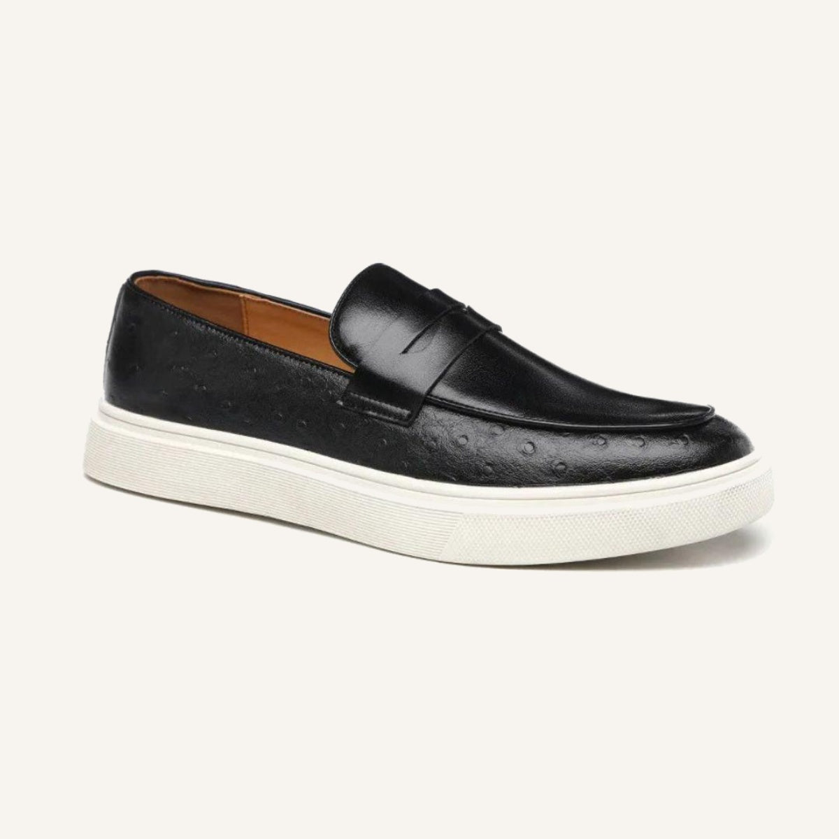Mocassim de Couro Italiano Masculino Miliani