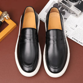Mocassim de Couro Italiano Masculino Miliani
