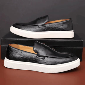 Mocassim de Couro Italiano Masculino Miliani