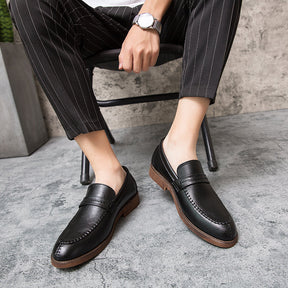 Mocassim de Couro Masculino Sarri