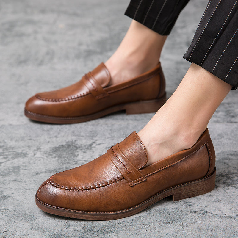 Mocassim de Couro Masculino Sarri