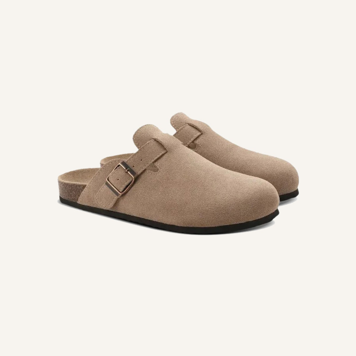 Sandália Clog de Camurça Portofino