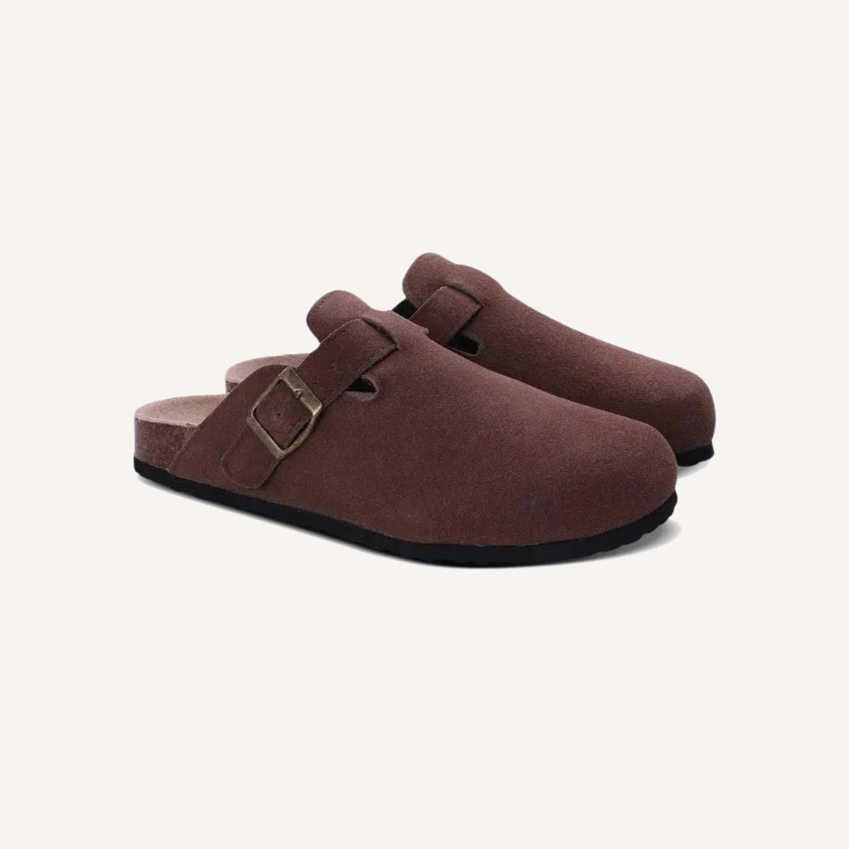 Sandália Clog de Camurça Portofino