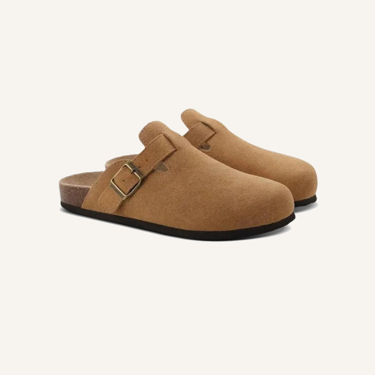 Sandália Clog de Camurça Portofino