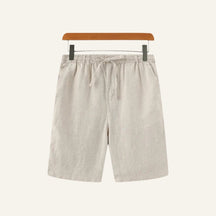 Short Masculino de Linho Old Money Milford