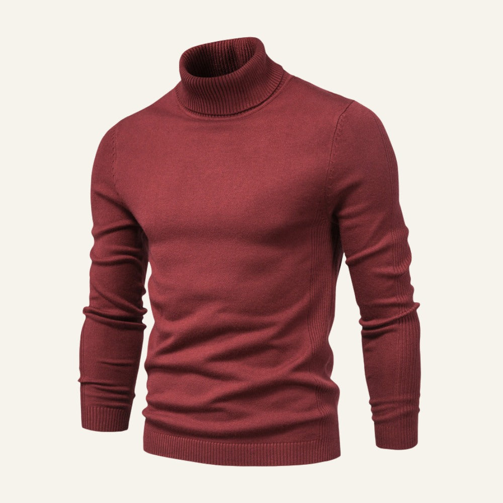 Suéter Pulôver Masculino de Gola Alta Milani