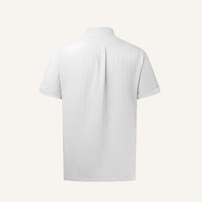 Camisa de Linho Listrada Old Money Richelieu