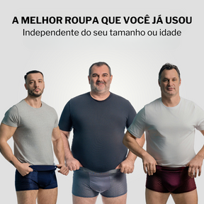 Cueca Boxer Bambux©: Tecnologia Respirável [COMPRE 4 LEVE 10]