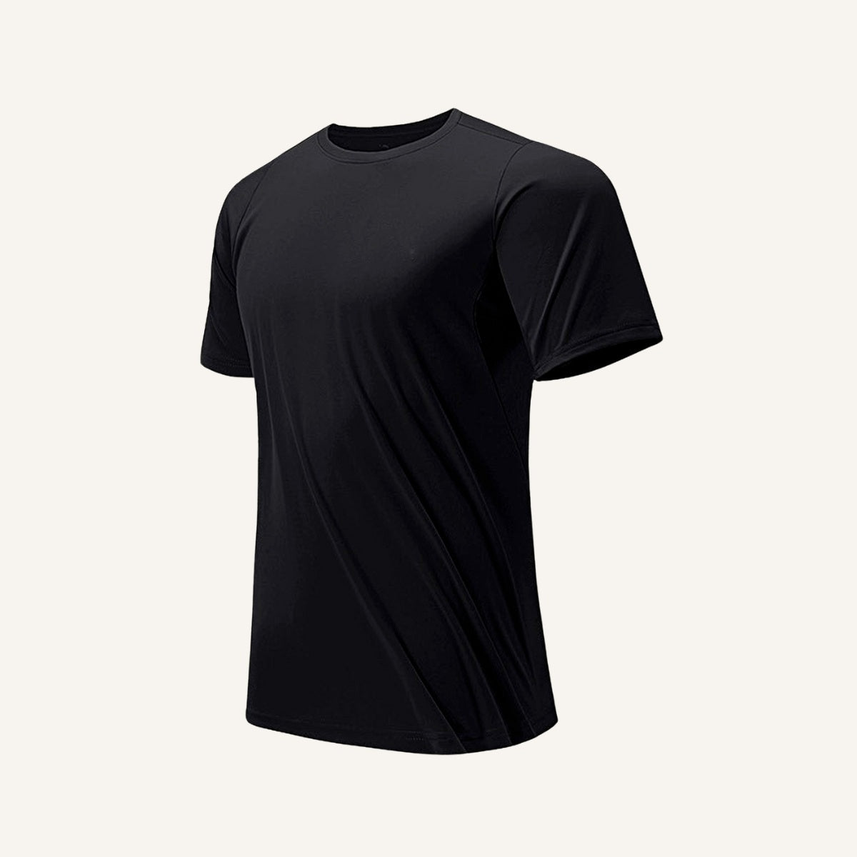 Camiseta Masculina Preta Lisa Flow